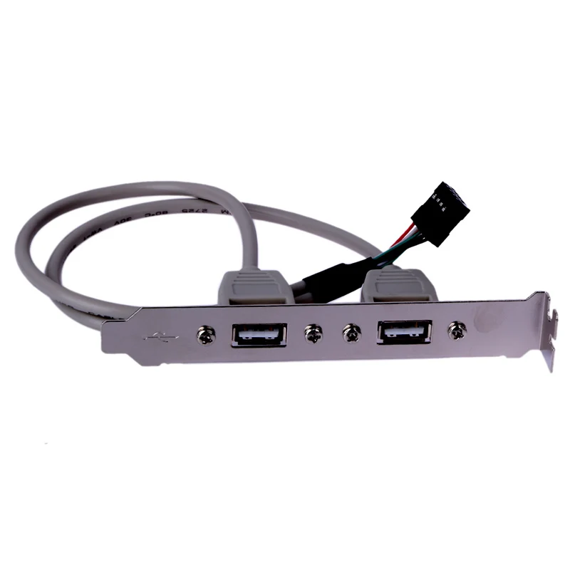 Высокое качество 9 дюймов материнская плата USB 2 0 кабель адаптер задняя панель