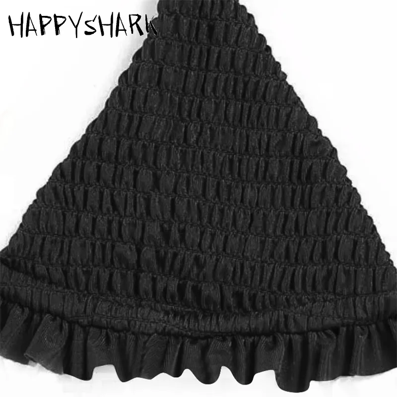 Женский купальник HAPPYSHARK сложное бикини с пуш апом цвета: винно красный