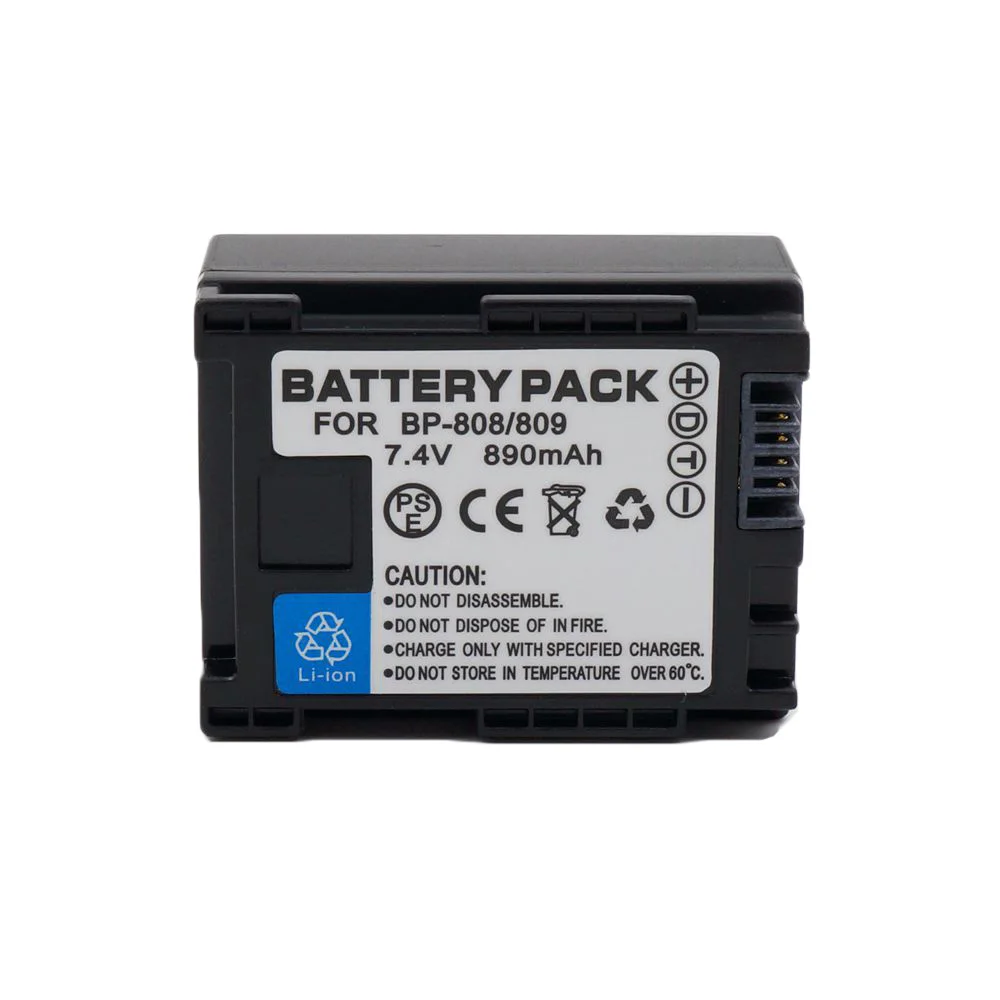 Аккумулятор WHCYonline для камеры Canon FS200 FS21 FS22 FS100 FS10 FS11 HF200 HF20 HFS100 HFS10 890 мАч|battery for