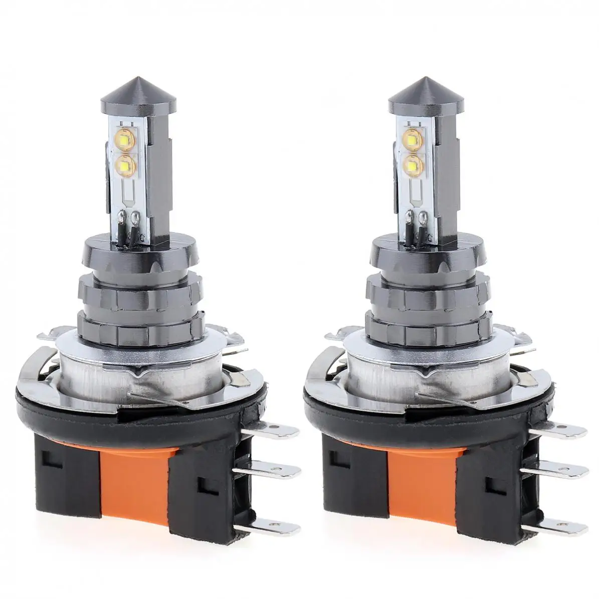 2 шт. 20 Вт H15 Светодиодный фонарь 4SMD XTE автомобильный противотуманный светильник DC