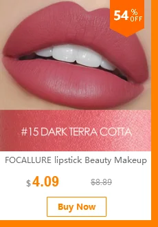 Помада focallure beauty Makeup стойкая помада для губ цвет сексуальный красно-коричневый помада матовый блеск для губ Косметика для губ Make