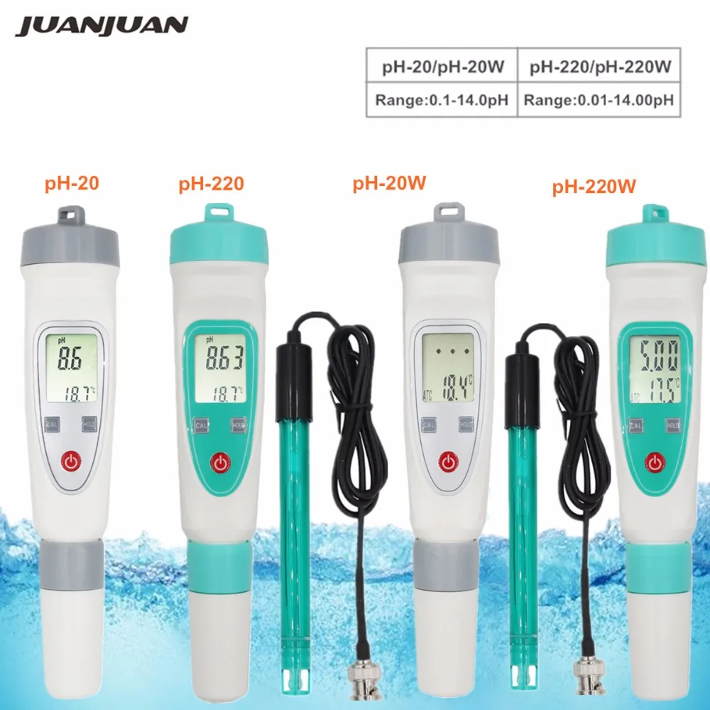 Портативный 0 01 PH тестер измеритель температуры Ручка Тип прецизионный монитор