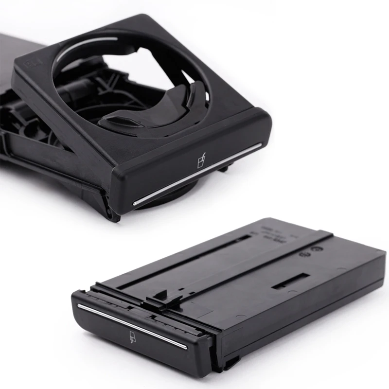 Новый черный Передний автомобильный подстаканник раздвижные для V W Audi A4/B6/B7 2002 2008