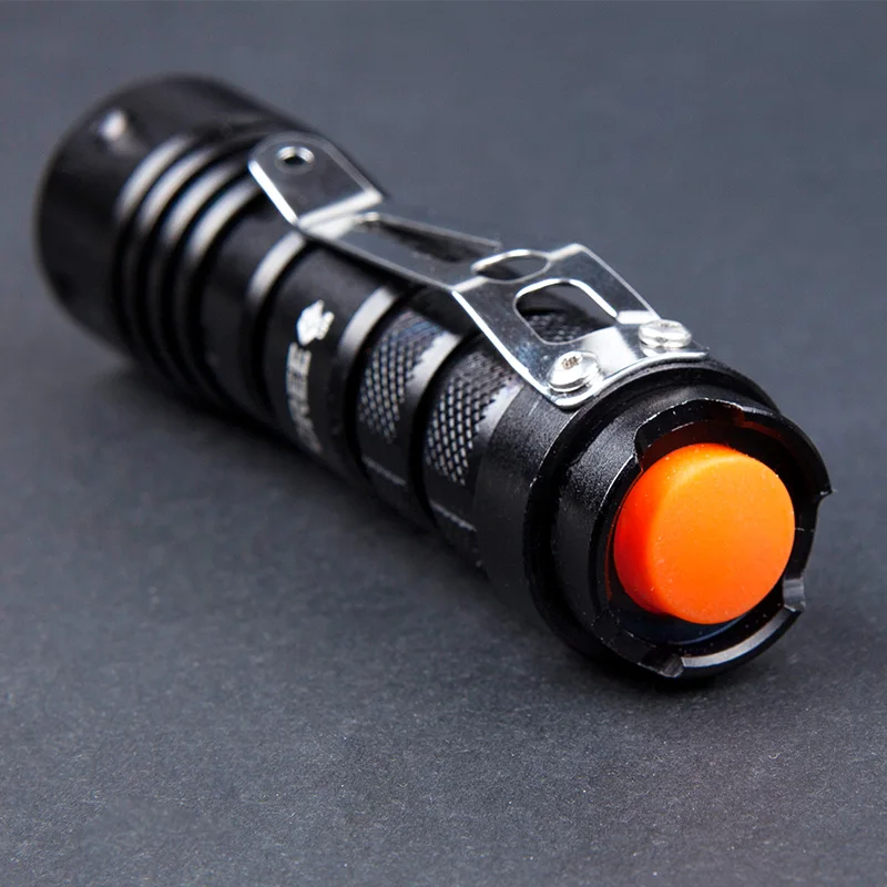 Водонепроницаемый мини светодиодная вспышка светильник высокого Мощность 2000lm 3 режима масштабируемый