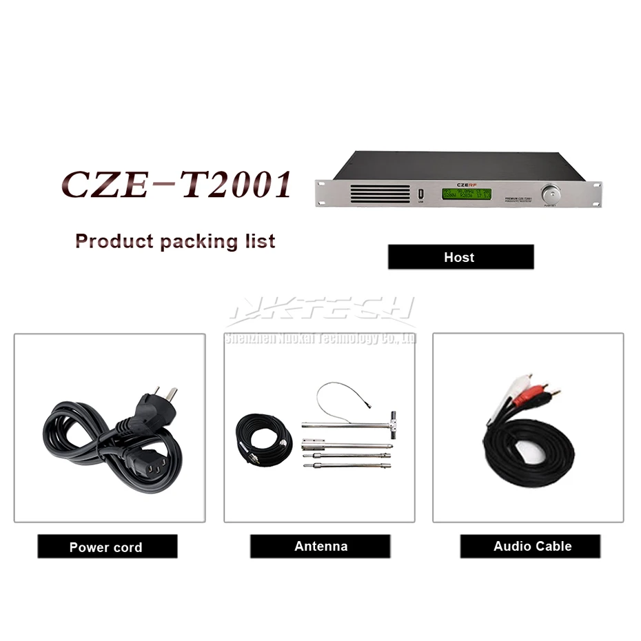 FM Передатчик Stereo CZERF PLL с регулируемой мощностью 0 200 Вт RDS XLR порт чистый звук