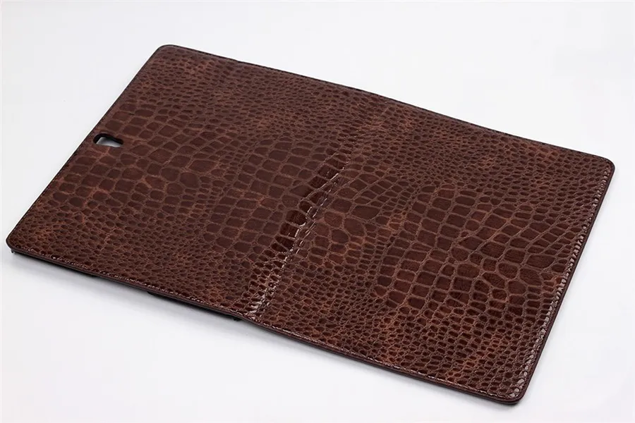 Для планшета samsung Galaxy Tab S T800, крокодиловый кожаный чехол s для samsung Galaxy Tab S 10,5 T805 T800, умный чехол с подставкой, чехол