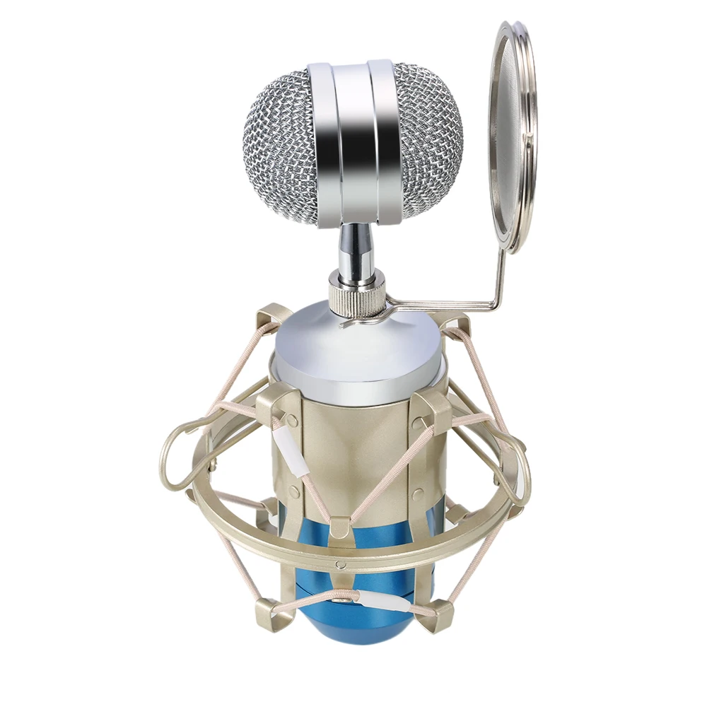 Leihao BM-8000 профессиональный звук Studio Запись конденсаторный микрофон с 3 5 мм разъем