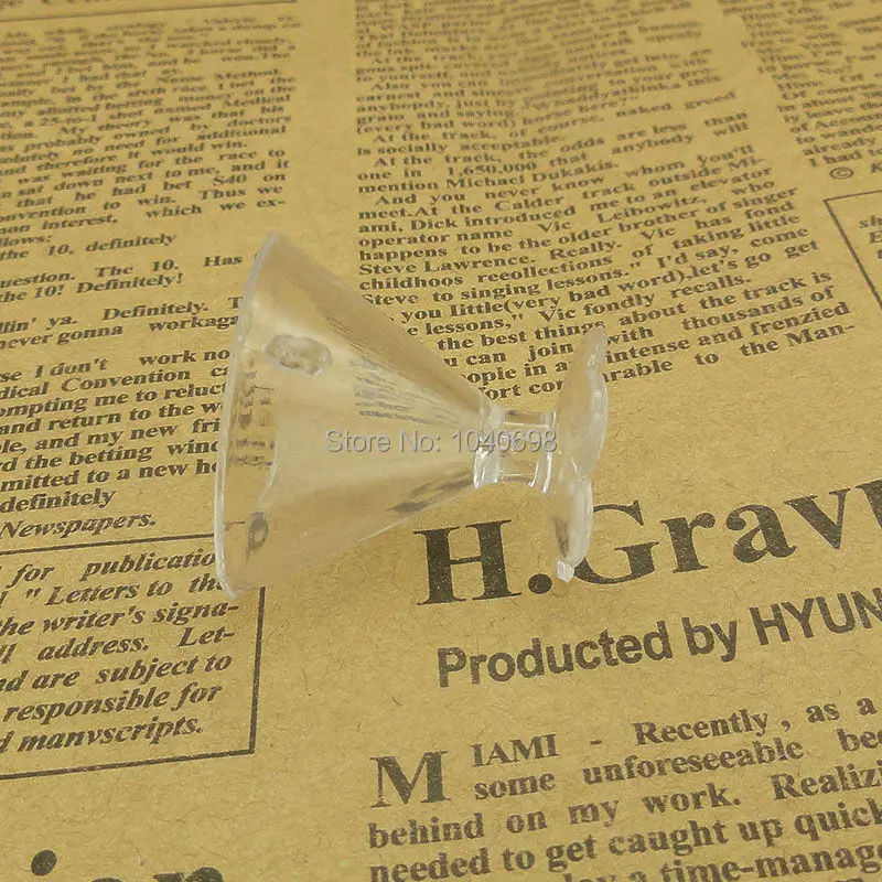 10 шт./лот прозрачные бокалы для вина чашки из искусственного ПВХ пластиковые