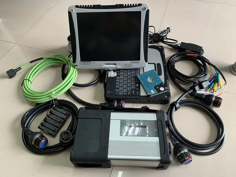 

2021 Super MB Star Diagnostic tool SD Connect C5 with Laptop cf-19 toughbook 4G 2021.09v HDD Multi languages win7 for SD C5