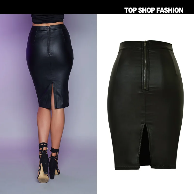 Лидер продаж Высокая талия юбка Для женщин покрытием джинсовая тонкий 2018 бедра