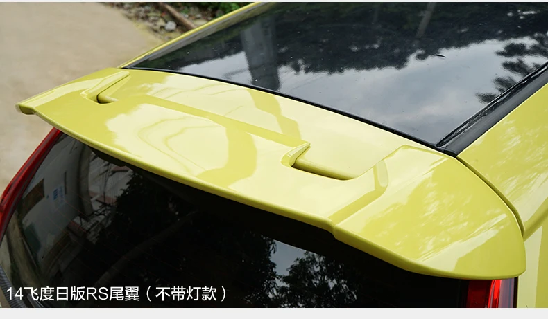 Подходит для HONDA Fit 2014 2016 ABS задний спойлер заднего крыла разные цвета спойлер|rear