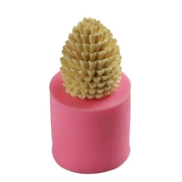 3d pine cone silicone candle mould handmade soap molds