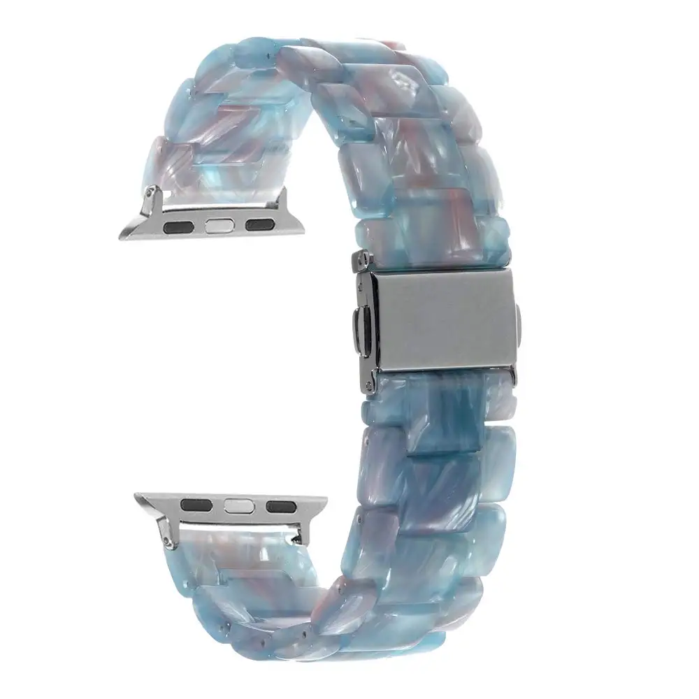 Ремешок для iWatch из искусственной керамики резиновый браслет Apple Watch SE 6 5 4 3 2 1 42 мм 38