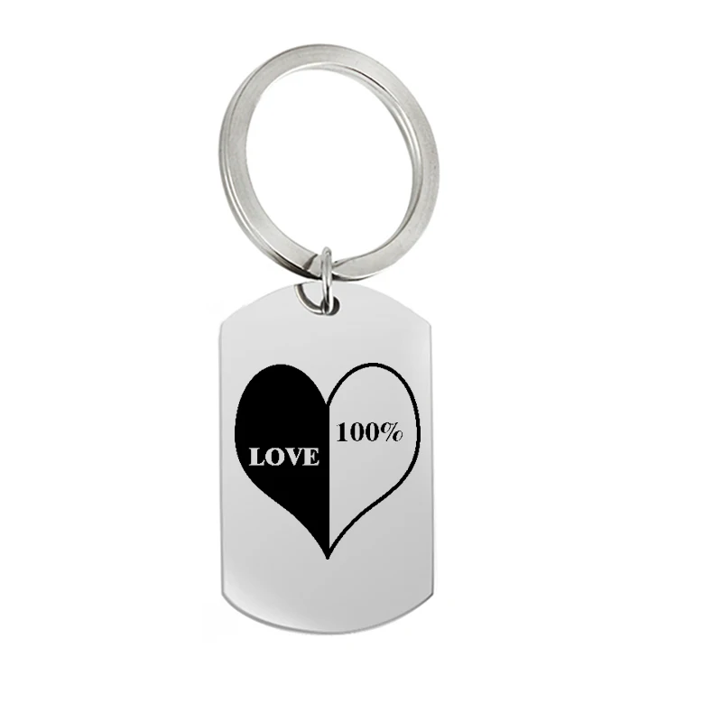 Ufine lover gift jewelry heart love 100% pendant army card stainless steel custom necklace N4565 | Украшения и аксессуары