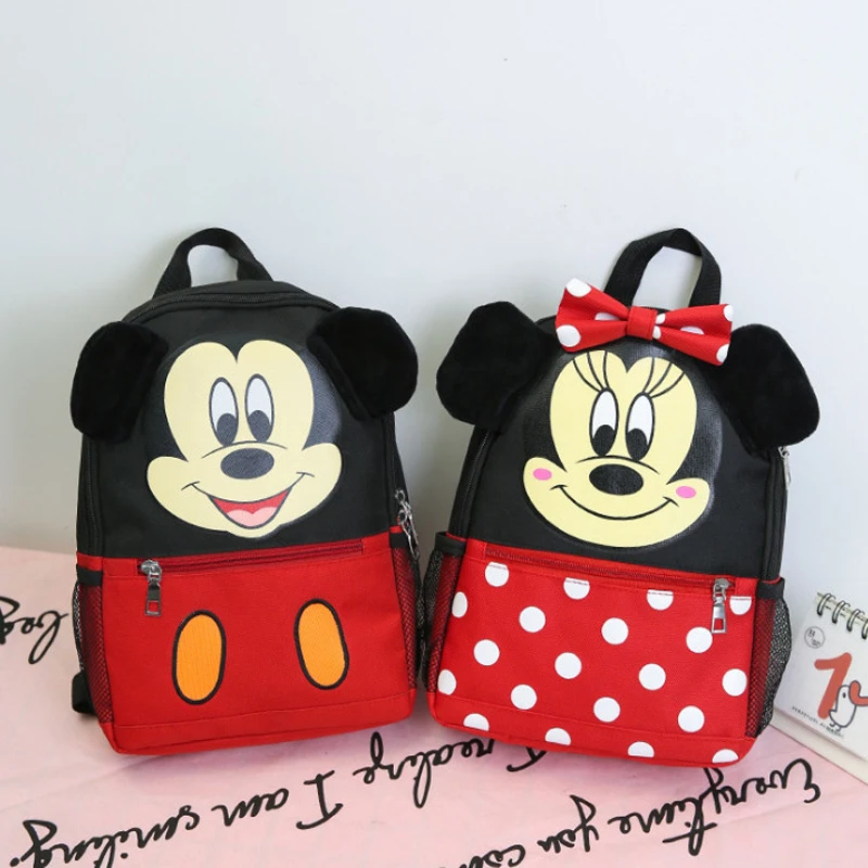 2019 Детский рюкзак disney новая школьная сумка с Микки Маусом Детские рюкзаки для