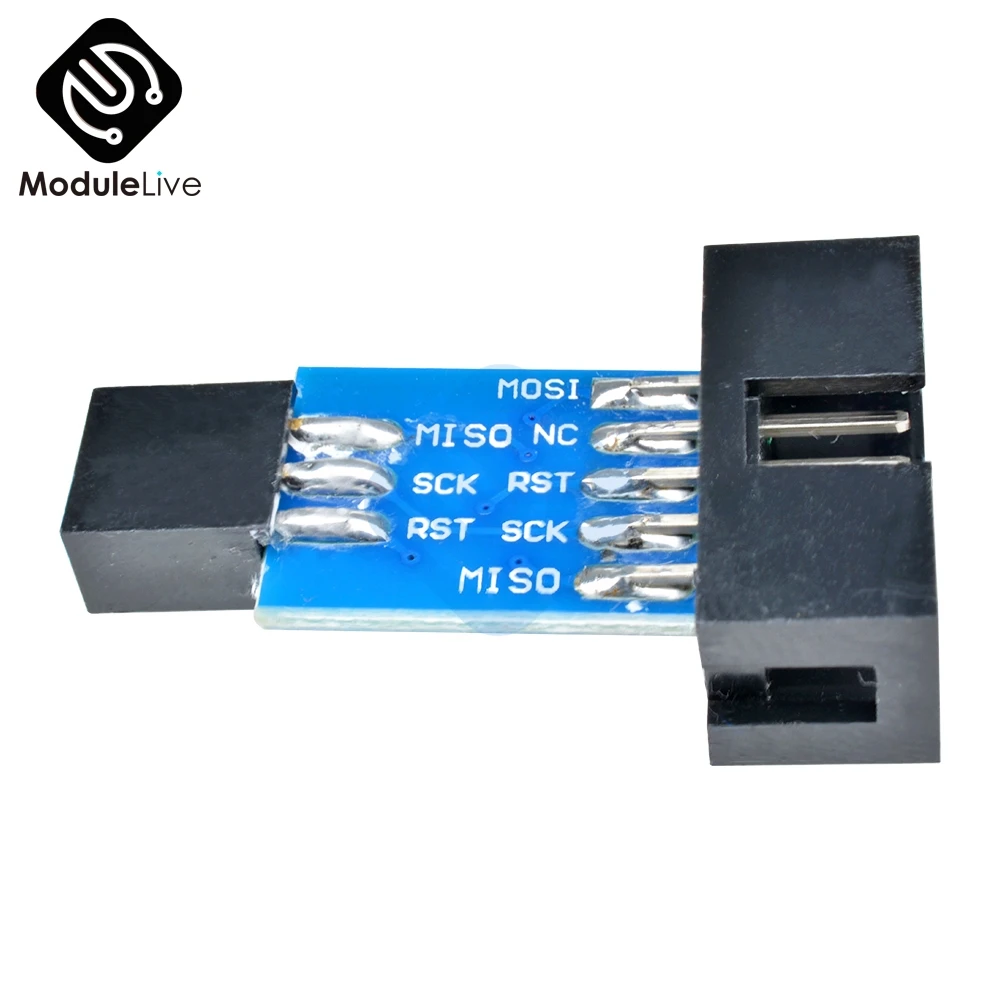2 шт. 10Pin для 6PiN конвертировать в Стандартный 10 контактов 6 контактов) плата