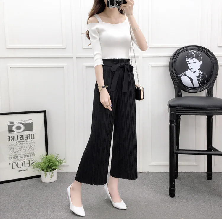 Летние 2017 женская обувь свободные Повседневное модные штаны Для женщин