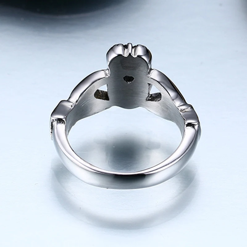 Кольцо Claddagh дружба любовное кольцо для любимой подруги друга качественное из