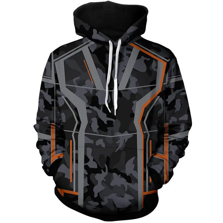 Толстовка с 3D-принтом мстители Железный человек Звездные войны | Тематическая