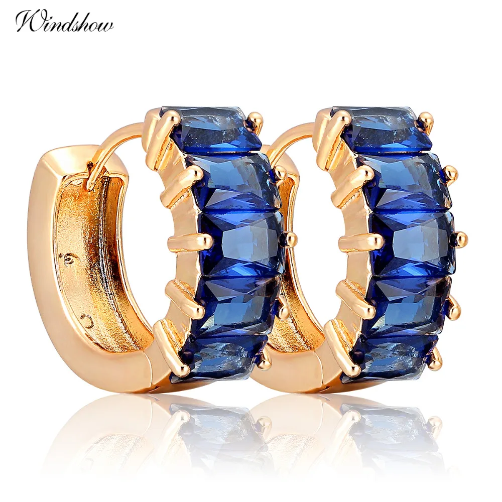 Женские маленькие круглые серьги кольца с фианитами золотистого цвета|circle hoop