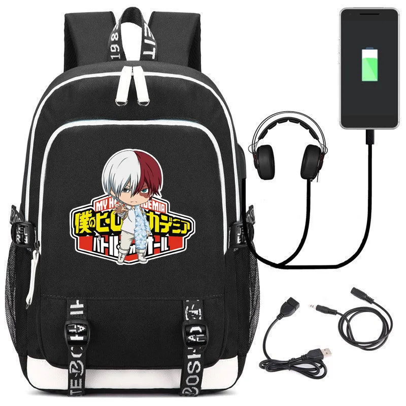 Рюкзак с мультяшным аниме Мой герой школьная сумка для детей| |