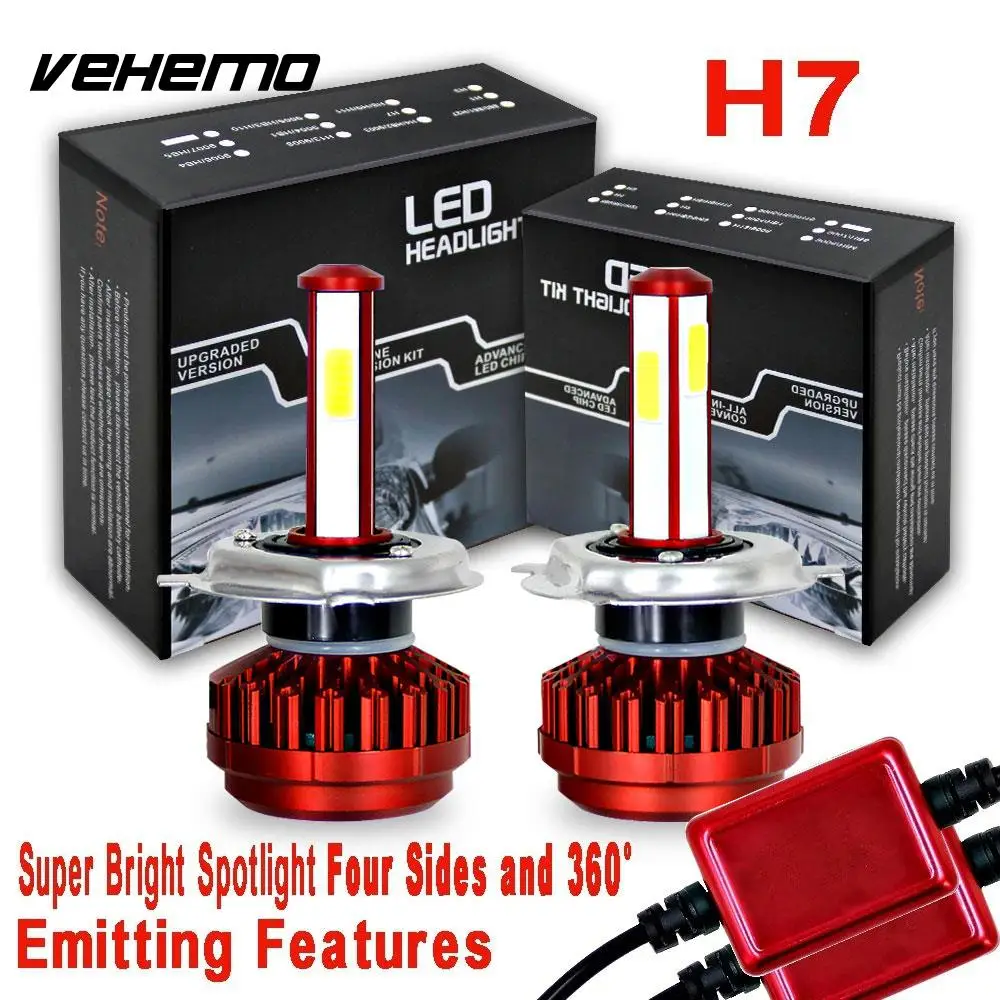 H8/H9/H11 for Lighting Assembly LED Headlight Car Styling Fog Light Bulbs Safety Replacement Front Lamp Super Bright | Автомобили и