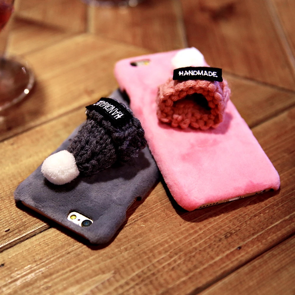 Для iPhone 6 7 Чехол KISSCASE 3D милая Рождественская Кепка мультяшный чехол для телефона s