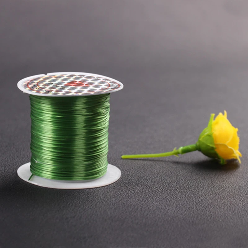 1 рулон 10 м Multi-Цвета сильный эластичный Эластичный Бисер провод/шнур/String/резьба