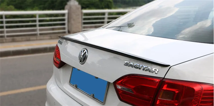 Для 2013 Jetta ABS Материал заднее крыло грунтовка цвет VW Jetta задний спойлер для Volkswagen спойлер Jetta 2013