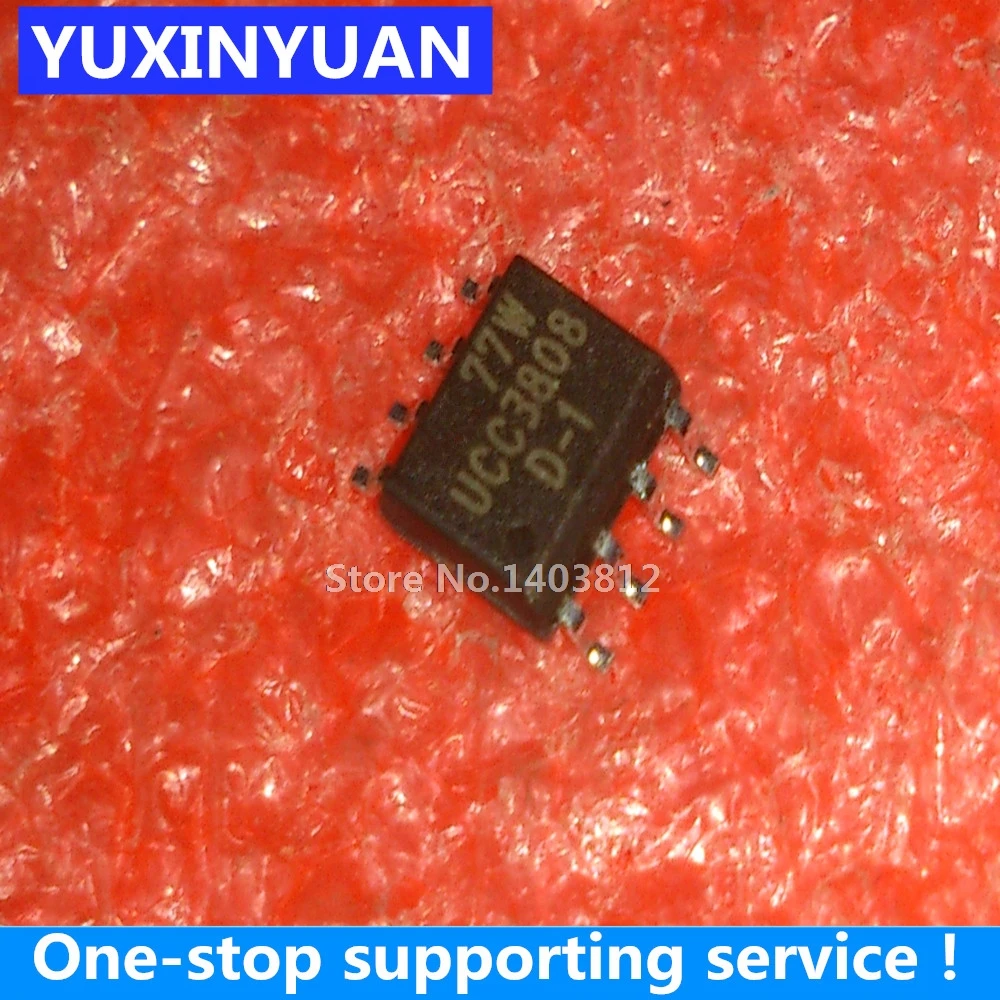 

UCC3808 UC3808 UCC3808D-1 3808 UCC3808D SOP8 10 шт./лот