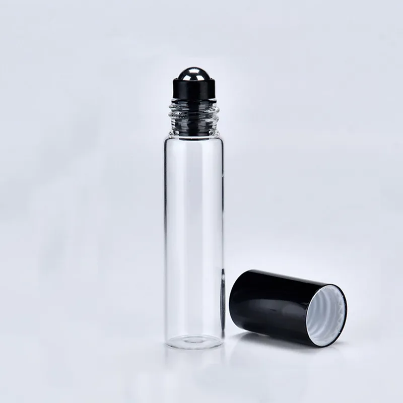 

24pcs/Lot 5ml Perfume Bottle Glass Empty Roll On Roller Bottle For Essential Oils Small Roll-on Refillable Deodorant Containers