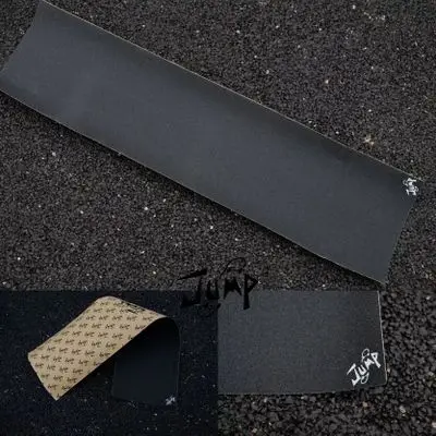Черный Скейтборд griptape длинная доска ручка лента 83x23 см 125x25 см - Цвет: Черный
