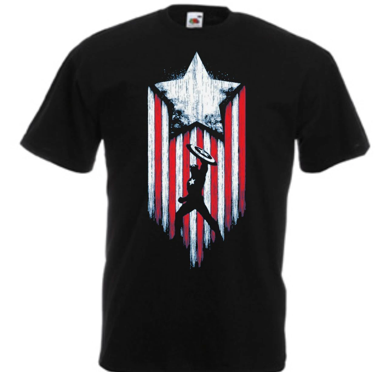 

2018 Man'S Op Neck Designer Casual Tee Shirt America America T-Shirt Comics Movie Film Cartoon Print Tee Shirt