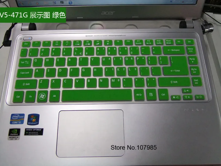 14 дюймовый Мягкий чехол для клавиатуры защитный Acer Aspire E E5 471 E14 4755G 3830 4755 TG G MS2317
