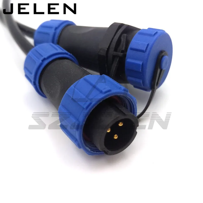 SP13 2pin 3pin 4pin 5pin 6pin 7pin 9pin водонепроницаемый авиационный разъем и розетка, открытый светодиодный разъем питания
