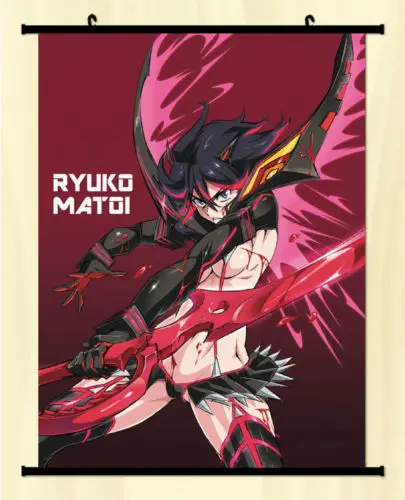 Горячая сексуальная Kill la Matoi Ryuko домашний декор аниме японский плакат настенный