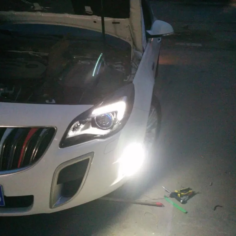Светодиодный светильник дневного света для Opel insignia OPC/Vauxhall insignia VXR2009- с автоматическим желтым поворотом или 3 цвета