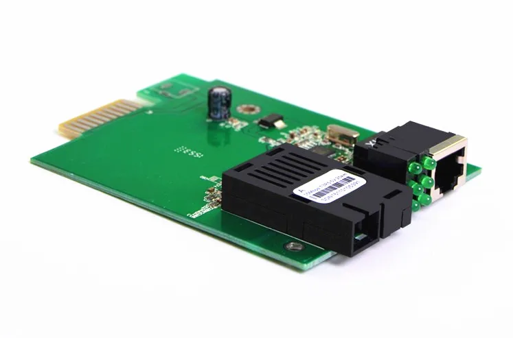 Карта оптоволоконного медиаконвертера 10/100 м оптоволоконный медиаконвертер OEM