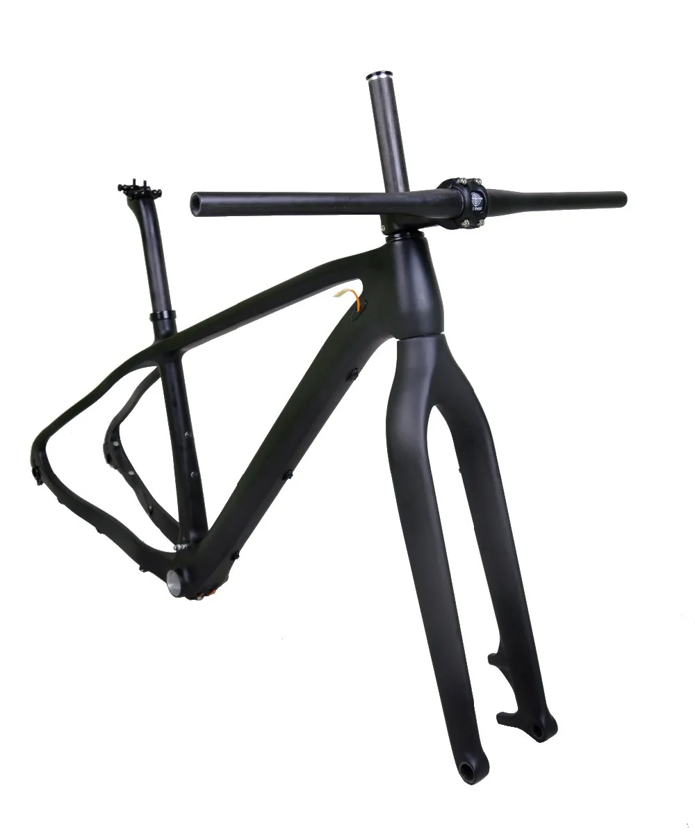 2018 Новый 27.5ER Полный carbon черный матовый горный велосипед кадров 650B MTB