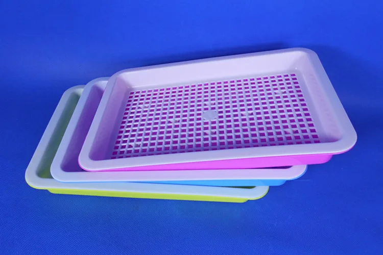 Квадратные средние пластиковые инструменты семена гидропоника садовые горшки