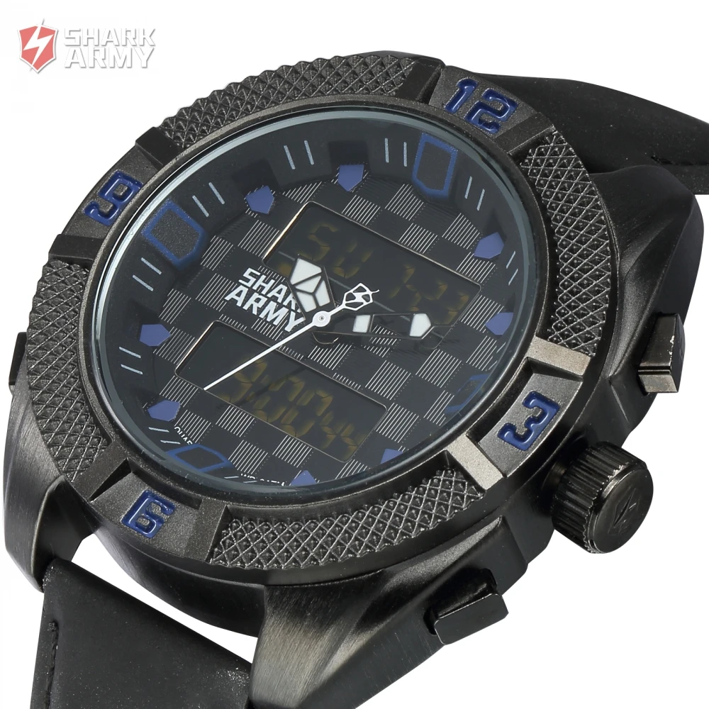 Акула армия часовой бренд человек водонепроницаемость Спорта подарочной