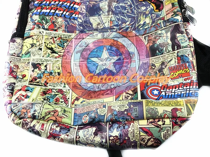 Marvel Mochila из фильма 70 лет, большая вместительность, унисекс, школьные сумки, рюкзак для ноутбука, сумка для компьютера, мужской рюкзак