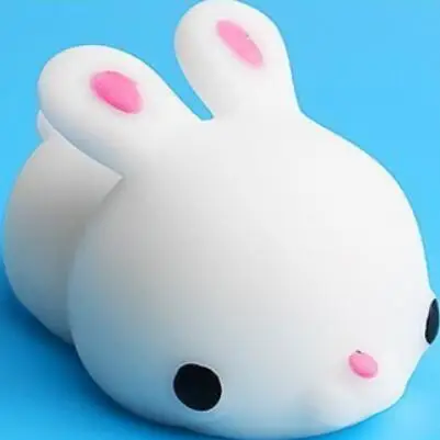 10 White rabbit Мягкие игрушки канцелярия милые животные сквиши антистресс игрушка мяч Squeeze Моти рост игрушки расслабляет мягкий, липкий болотистый стресса игрушки смешной подарок сквиш - Цвет: 10 White rabbit