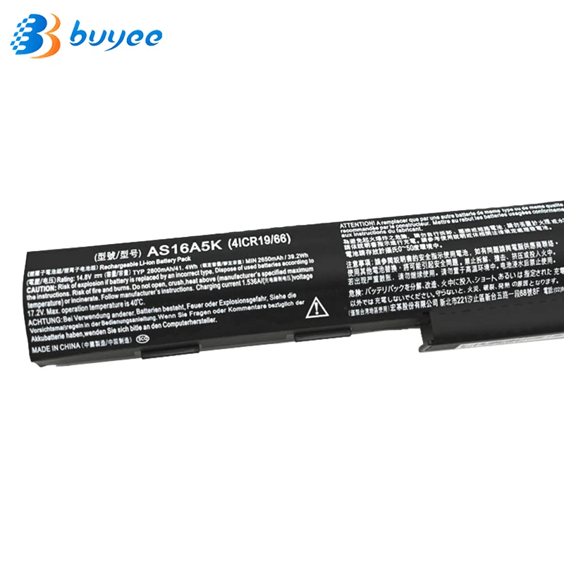 AS16A7K новый оригинальный аккумулятор для Acer Aspire E15 E5-475G 523G 553G 573G 575G 774G E5-575 AS16A5K AS16A8K |