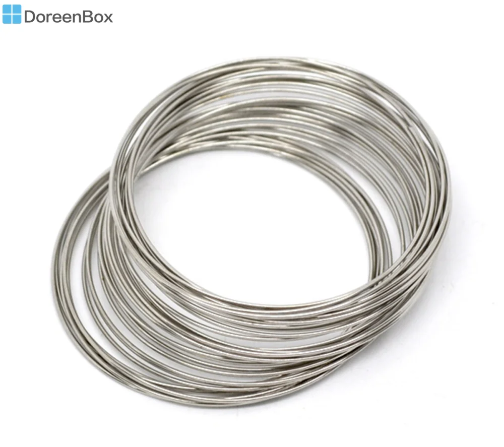 Doreen Box hot 200 петель памяти бисерная проволока диаметр 40 мм. Толщина 0 6 мм (B09988)|box