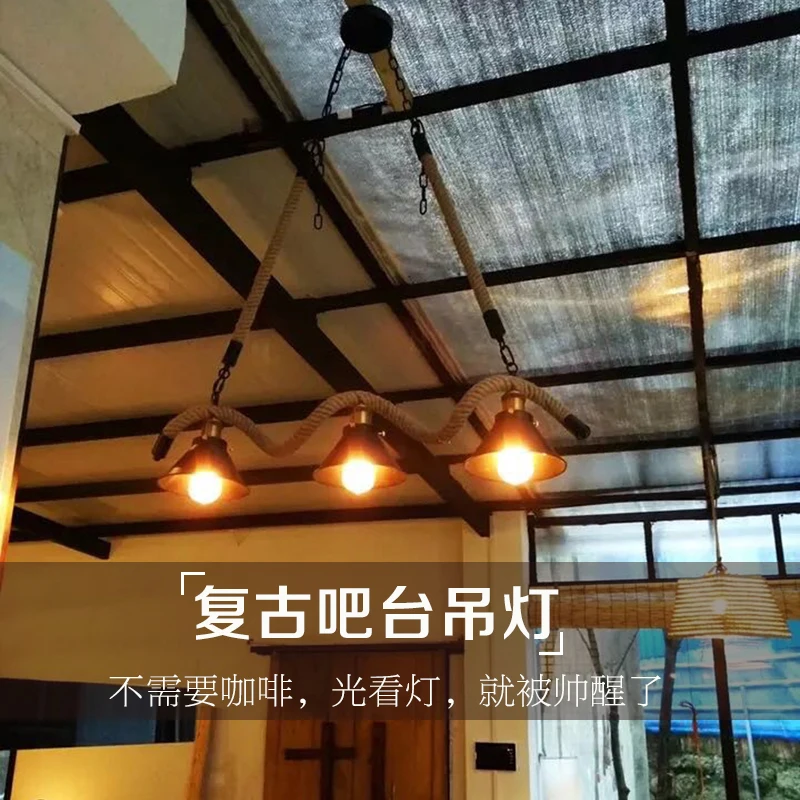 Подвесной светильник в стиле ретро железный E27 | Лампы и освещение