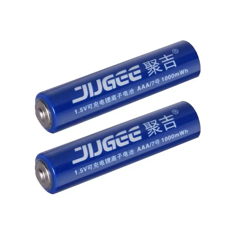 8 шт. JUGEE 1 5 В AAA lifepo4 литиевых ionen батарейки ААА 1000mWh литий-ионная аккумуляторная