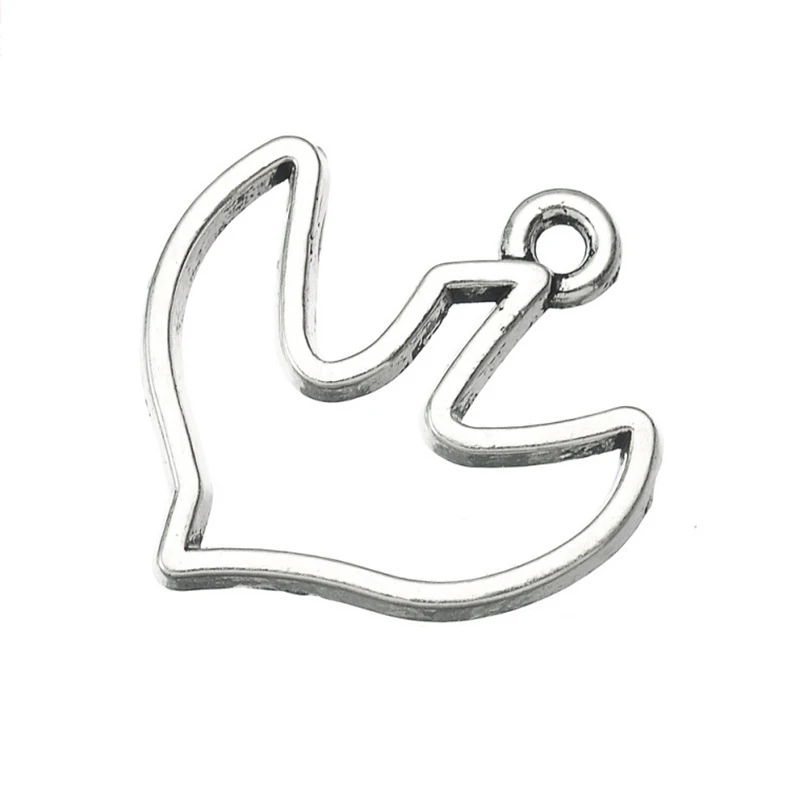 Серебряная подвеска в виде голубя мира ожерелье с подвесками ювелирные изделия