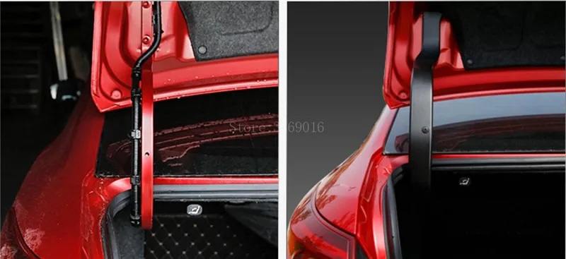 Для MAZDA 3 MK3 пластиковый задний багажник откидной защитный чехол накладка