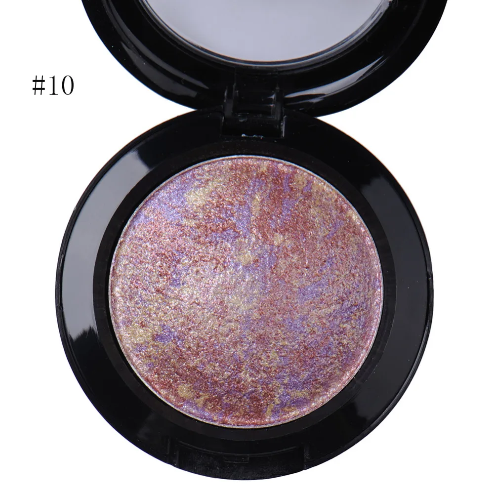 Профессиональный макияж пигменты минералы одиночные тени для век Мерцающая